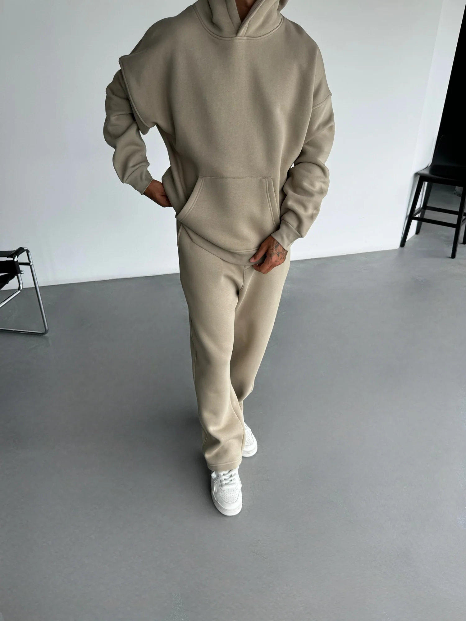 Basic Trousers - Simply Taupe - Image 5