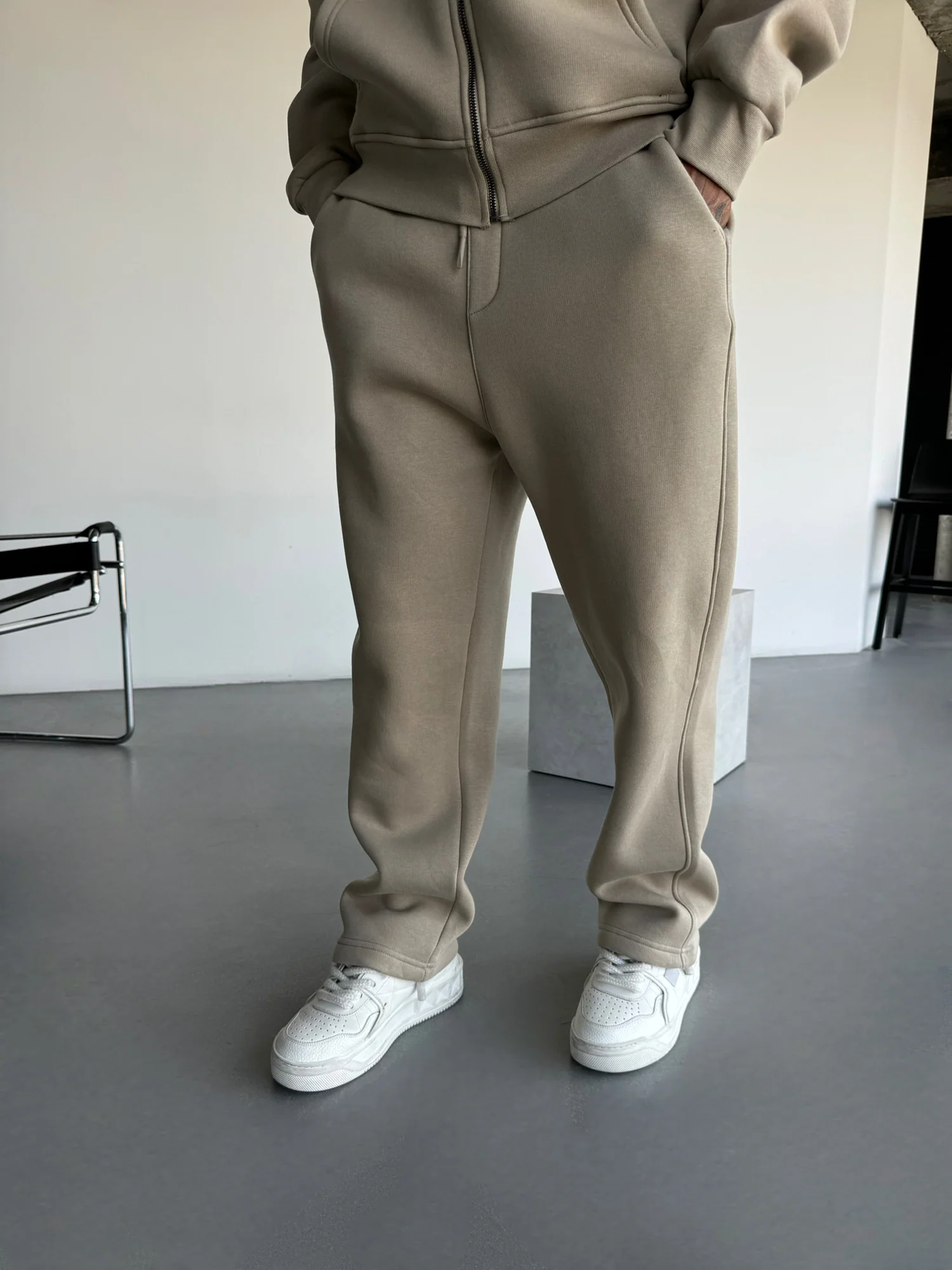 Basic Trousers - Simply Taupe - Image 6