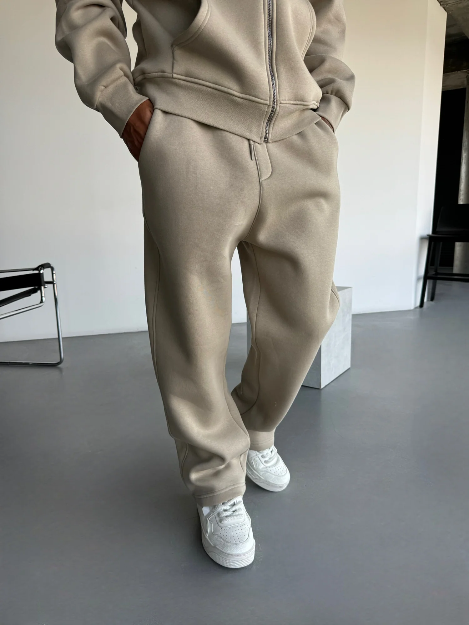 Basic Trousers - Simply Taupe - Image 7