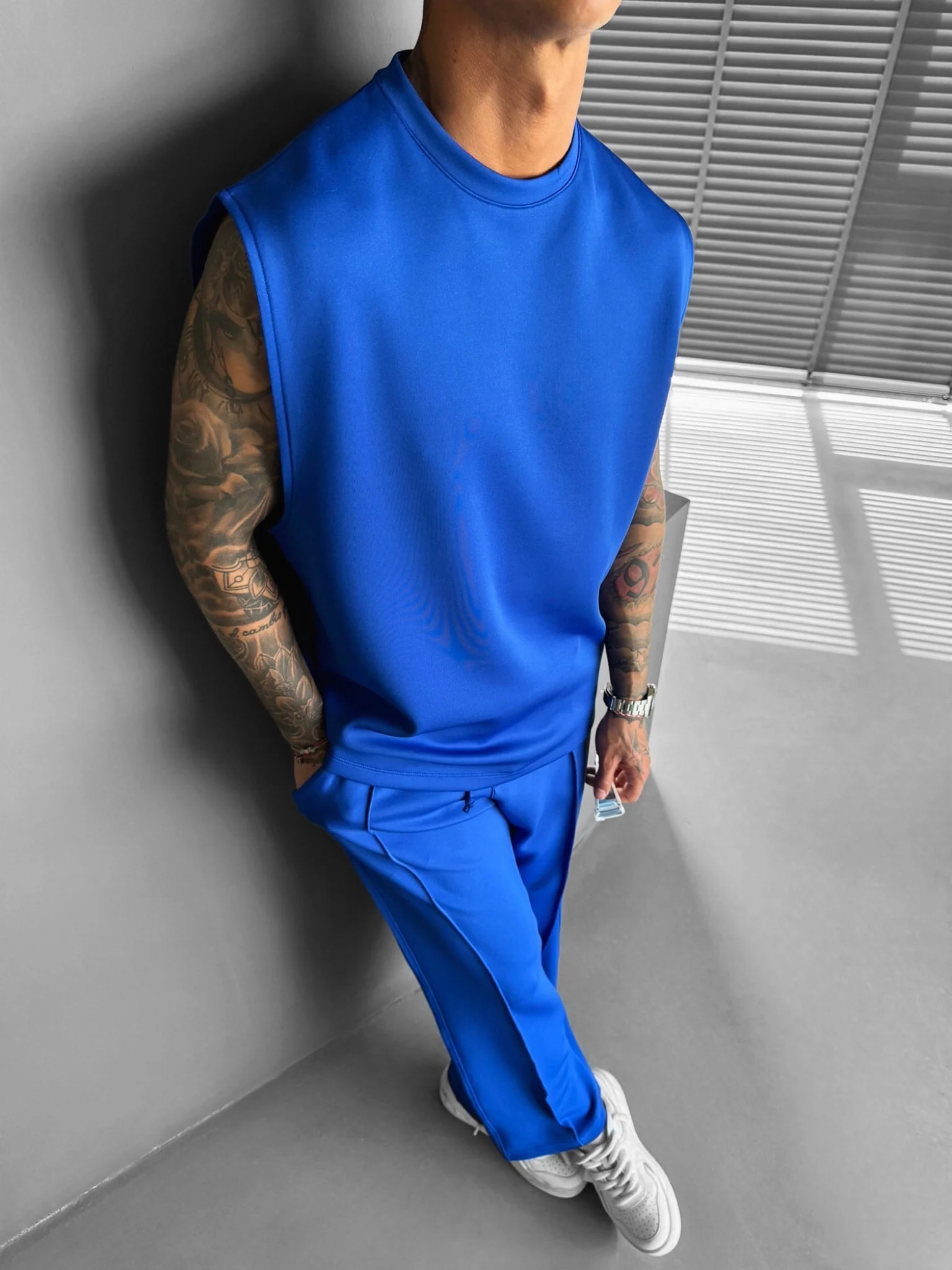 Oversize Diver Tanktop - Saks - Image 3